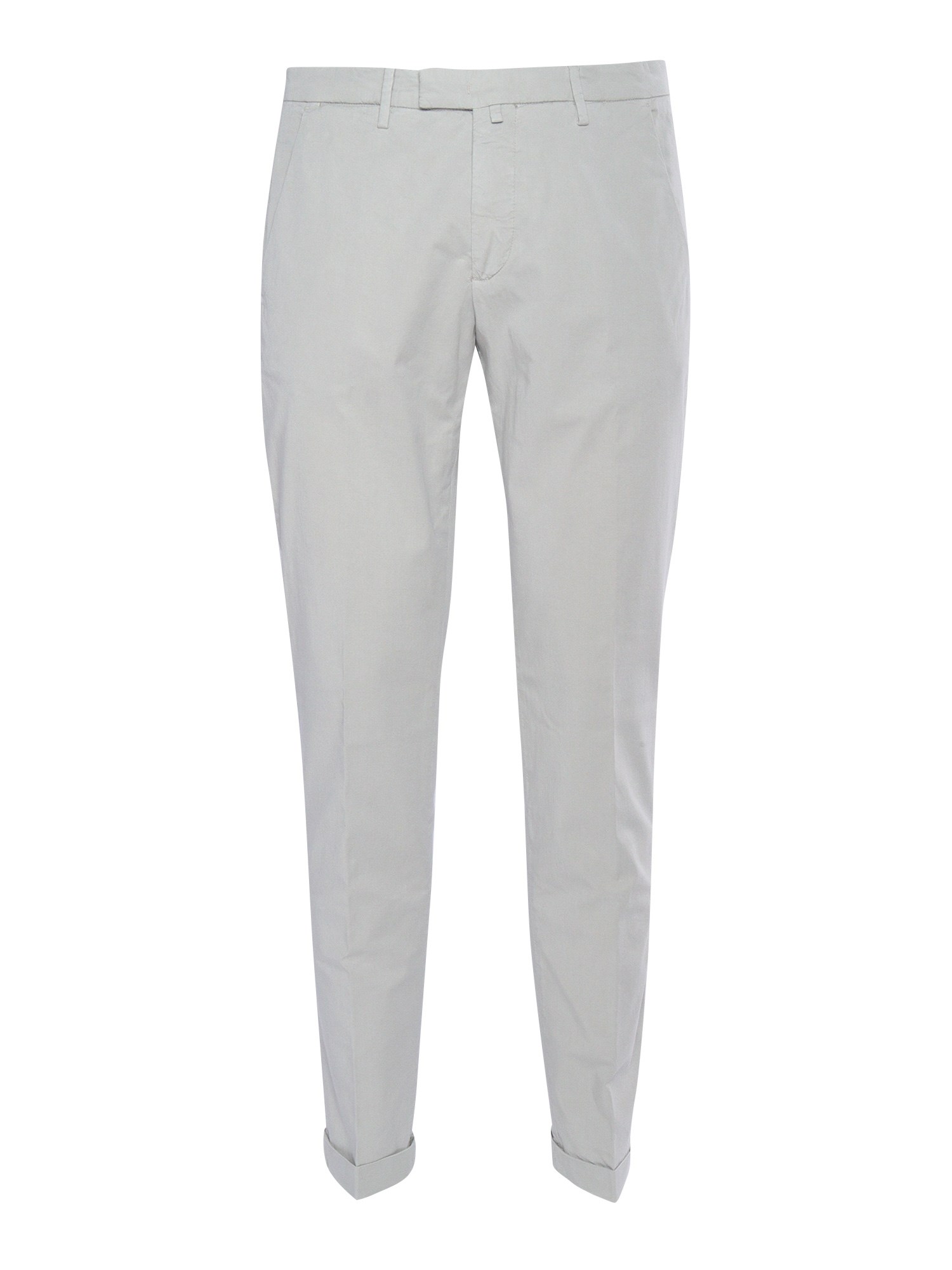 Briglia Elegant White Trousers In Gray