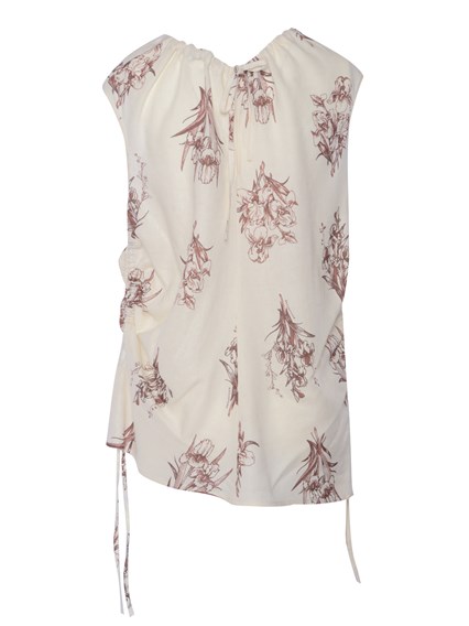 Ballantyne White top with prints