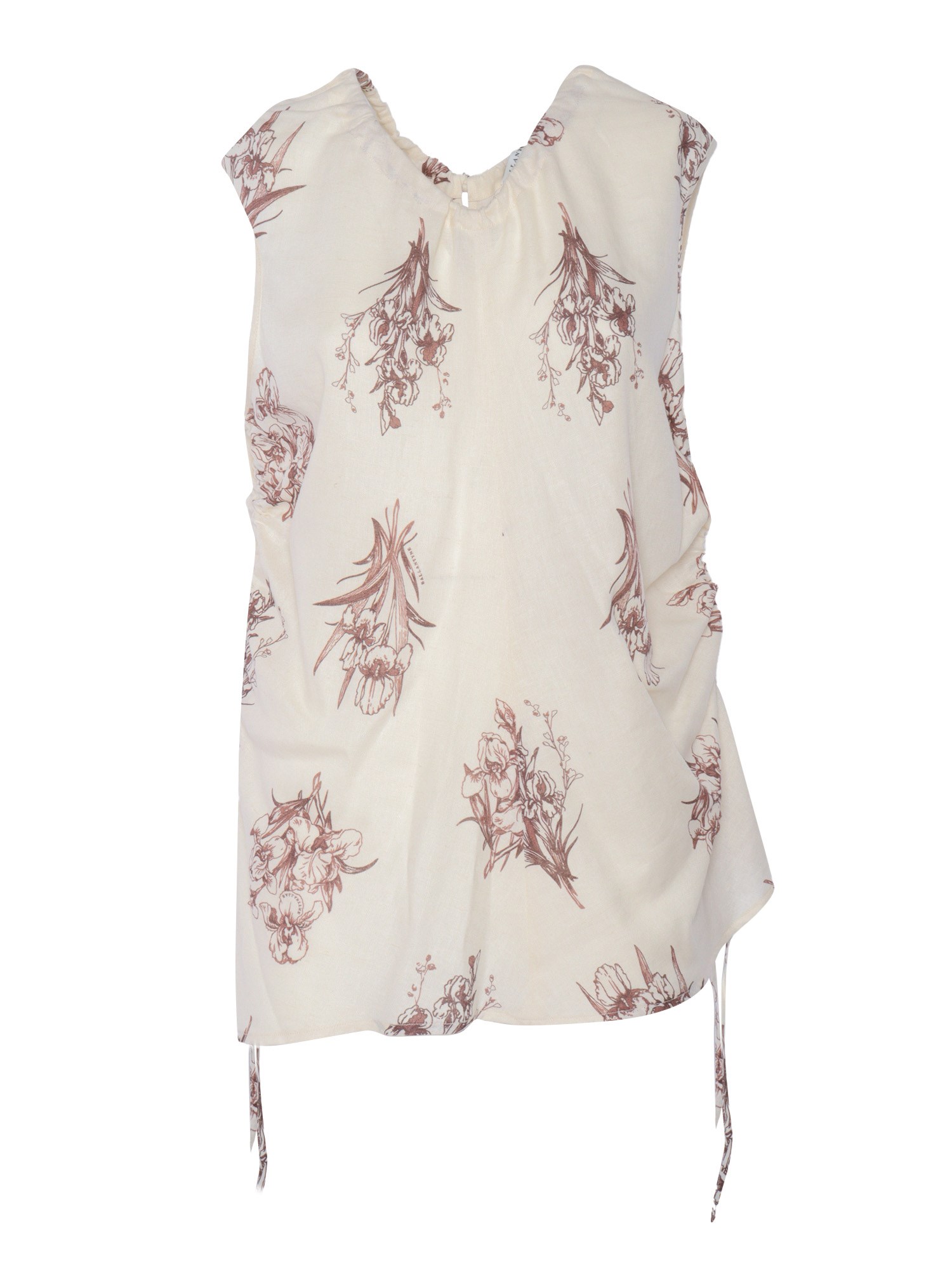 Shop Ballantyne White Top With Prints