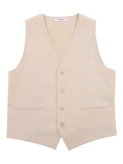Paolo Pecora Beige waistcoat