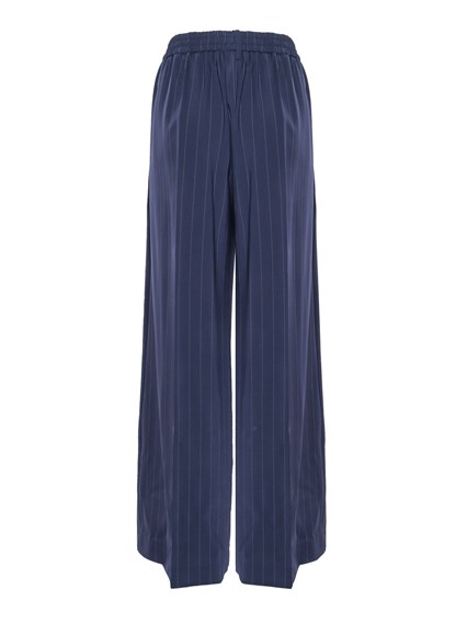 Ballantyne Loose-fit blu trousers