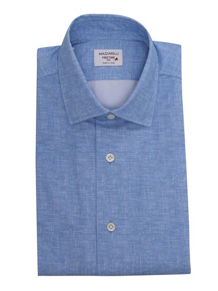 Mazzarelli Light blue shirt