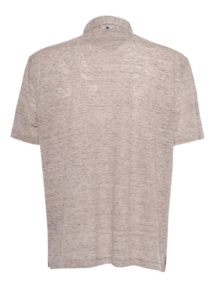 Fedeli Melange linen t-shirt