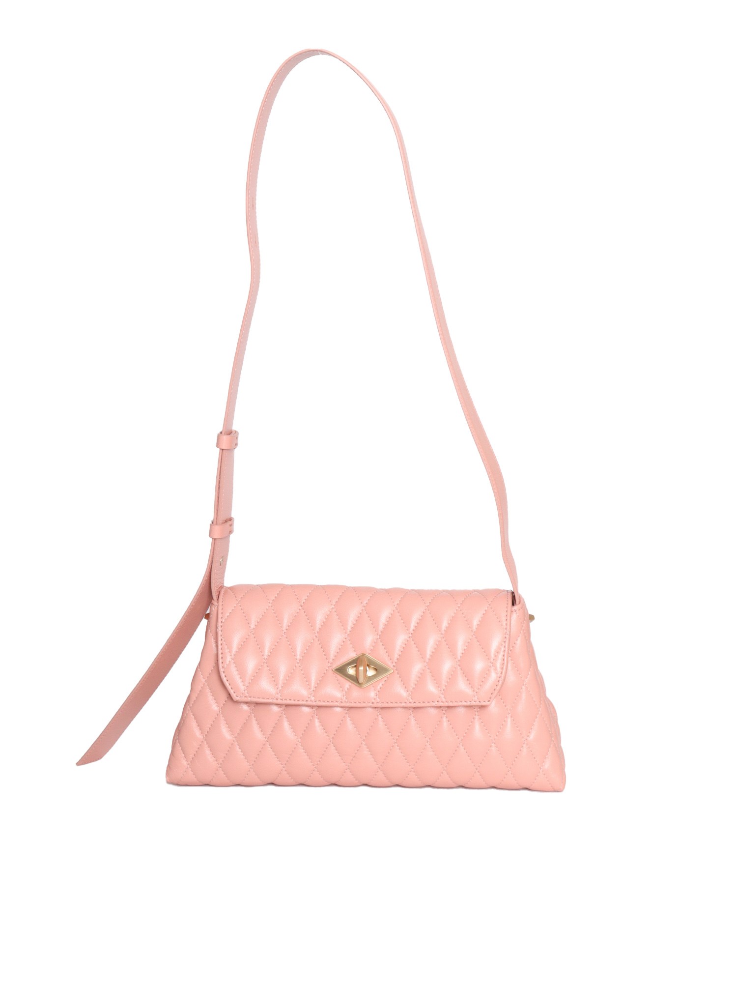 Ballantyne Meghan Diamond Shoulder Bag In Pink
