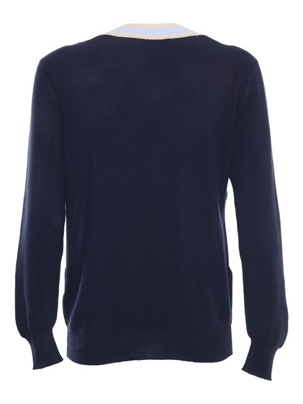 Ballantyne Pullover blu a quadri