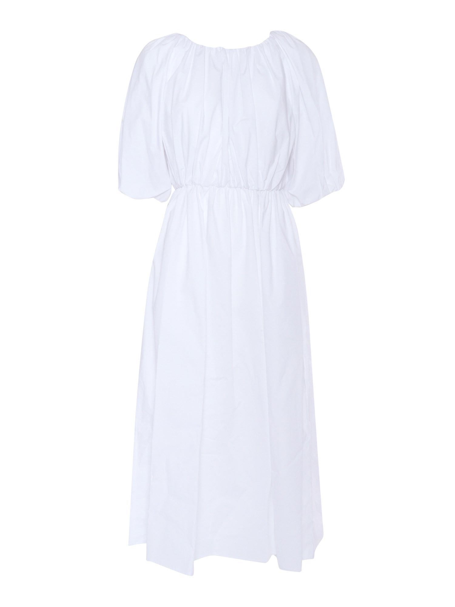 Shop Ballantyne White Midi Dress