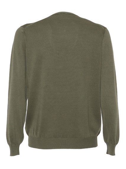 Fedeli Green Giza Light Frosted sweater