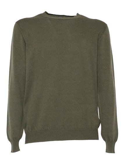 Fedeli Green Giza Light Frosted sweater