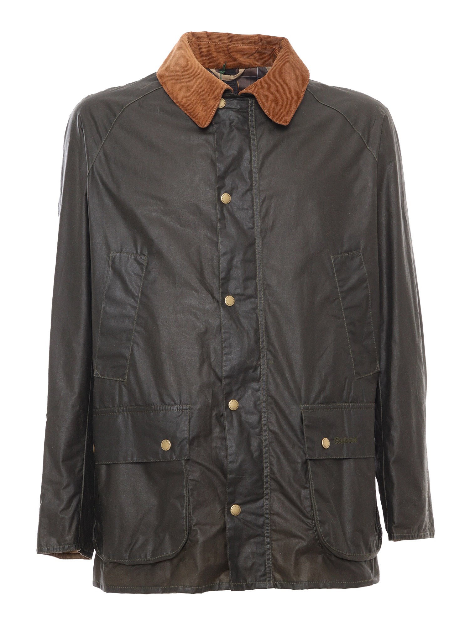 Barbour Ashby Wax Jacket In Green