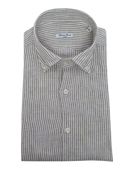 Sartoria Del Campo-Sonrisa Striped shirt
