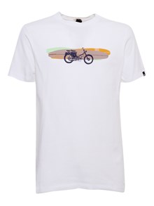 DEUS EX MACHINA White t-shirt with print