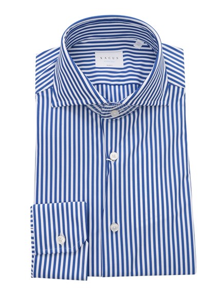 XACUS Blue striped shirt