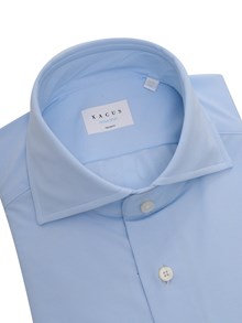 XACUS Camicia azzurra con tasca