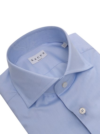XACUS Light blu shirt with pockets