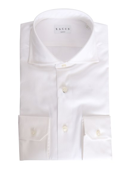 XACUS White shirt with pockets