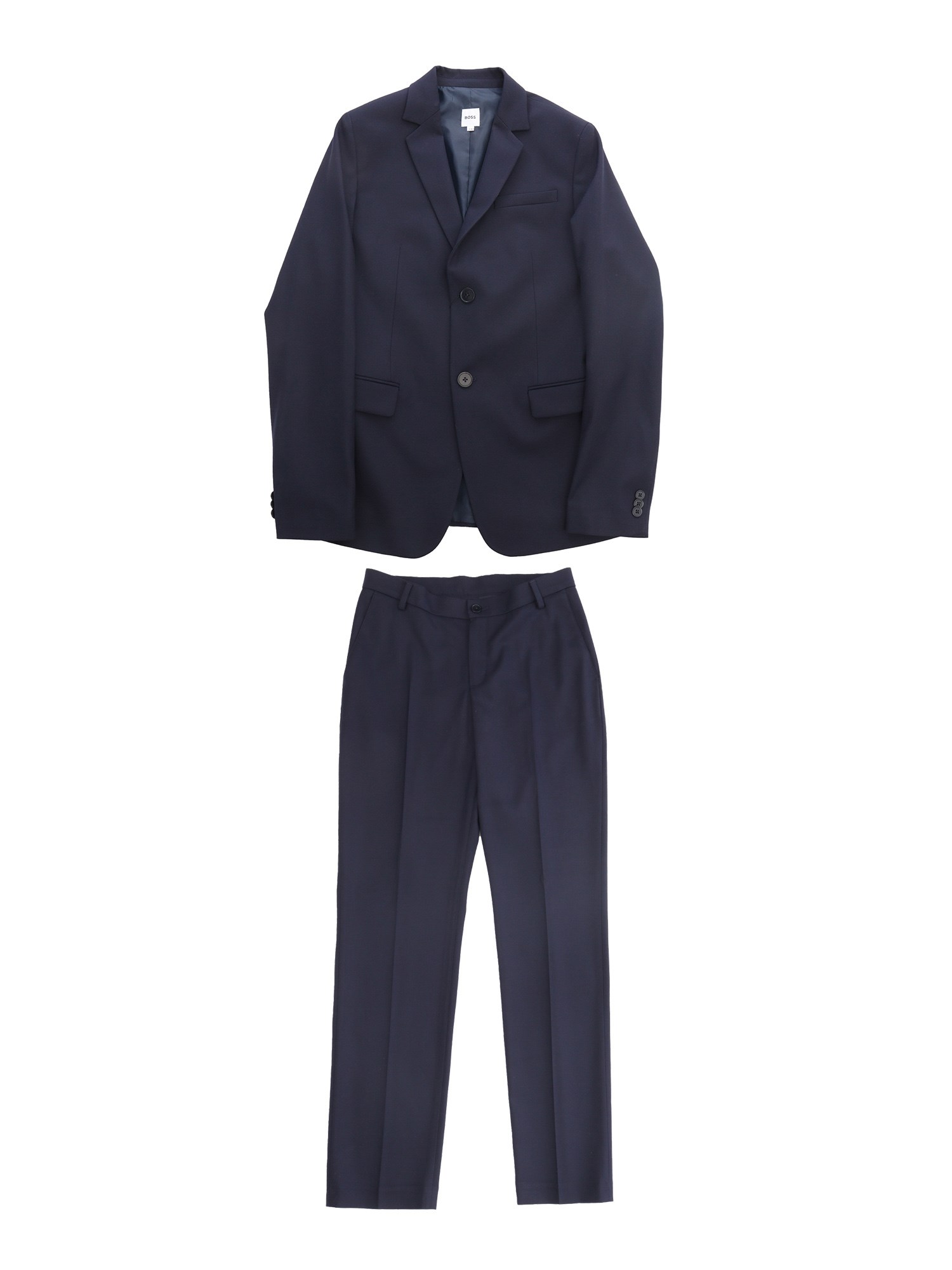 Hugo Boss Blue Suit In Blue