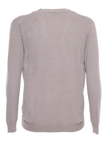 SETTE FILI CASHMERE Brown bouclé cardigan
