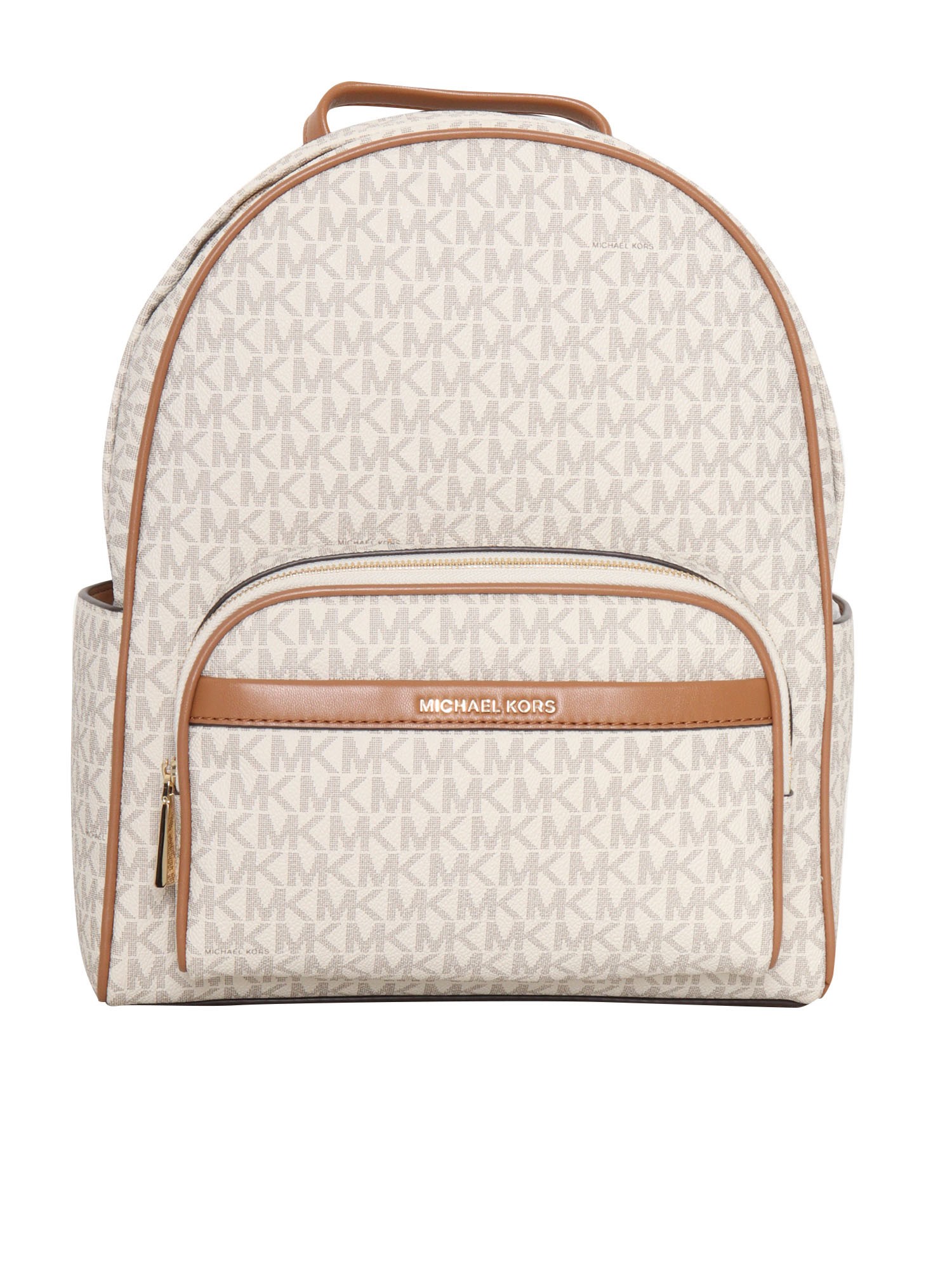 Michael Kors White Backpack With Logo