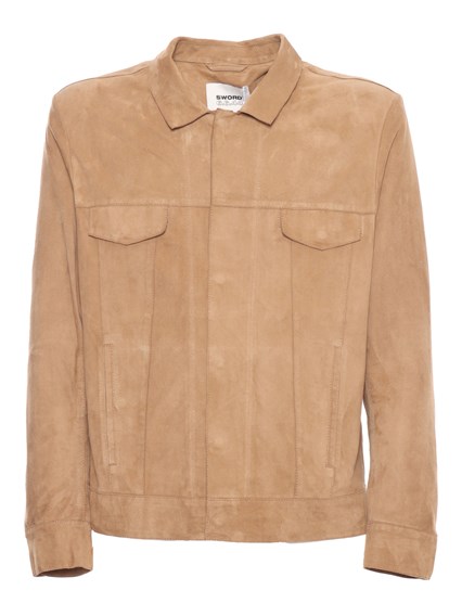 S.W.O.R.D. 6644 Beige goatskin jacket