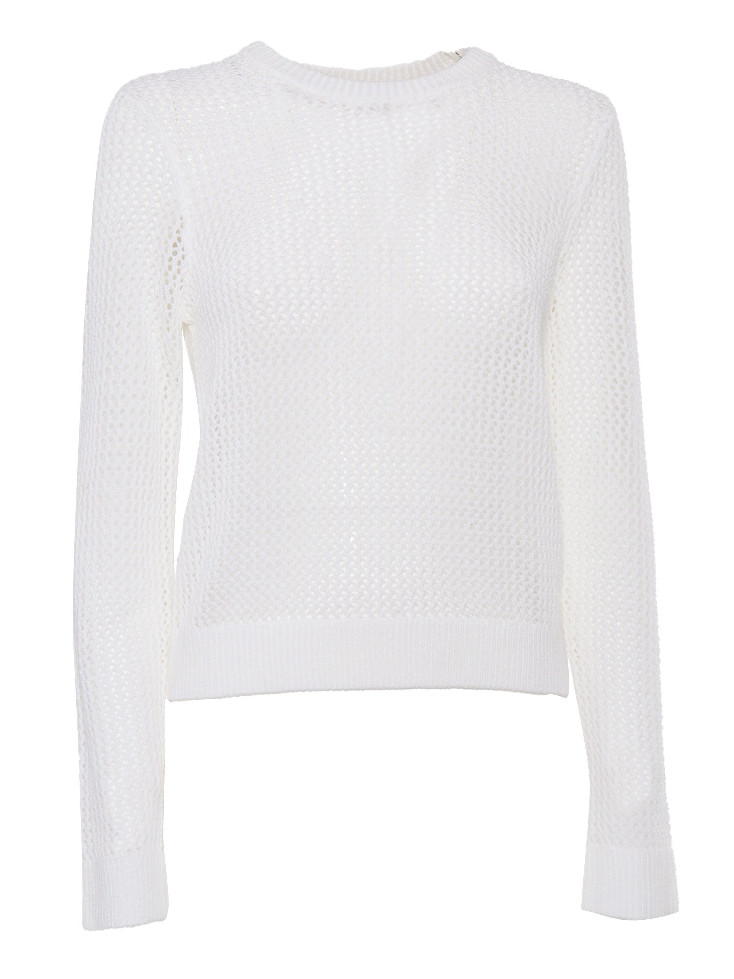 Michael Kors White Mesh Shirt