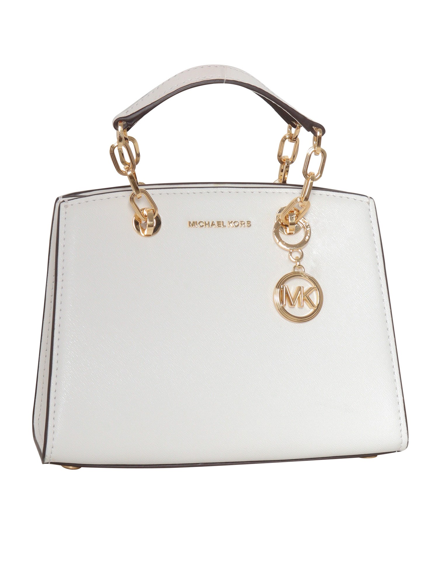 Michael Kors White Xbody Handbag In White