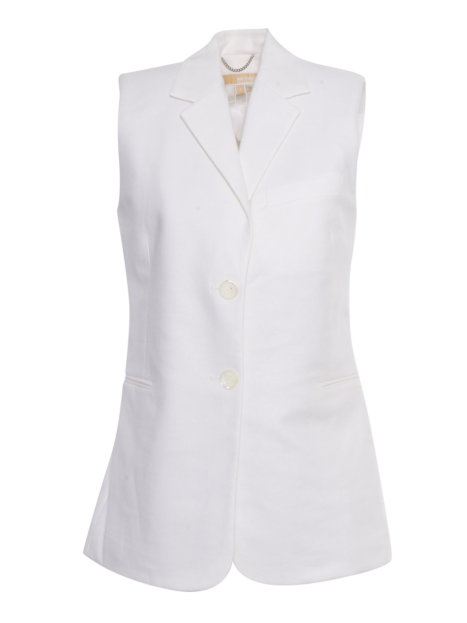 Michael Kors White Sleeveless Blaze