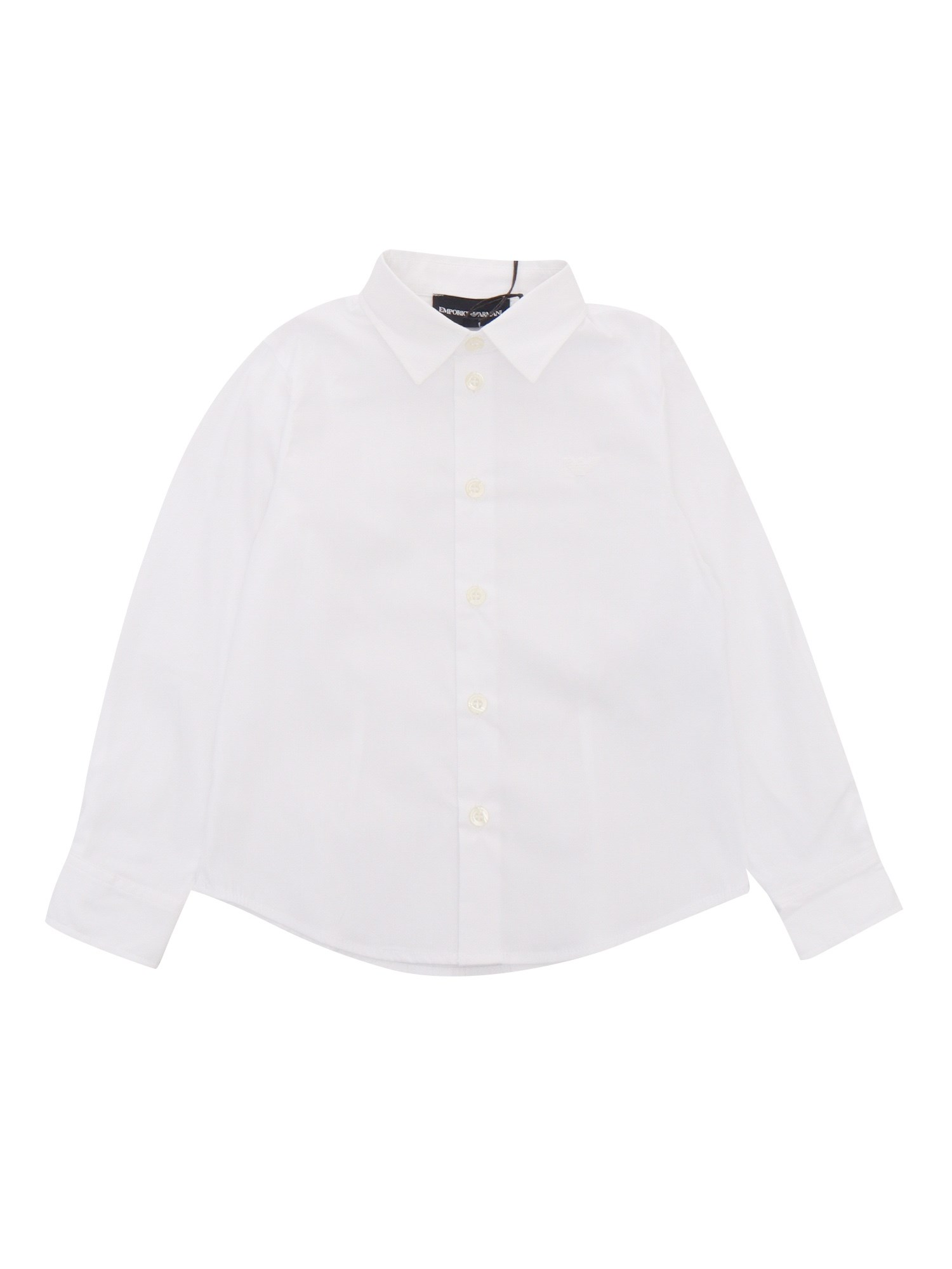 Shop Emporio Armani White Shirt With Logo