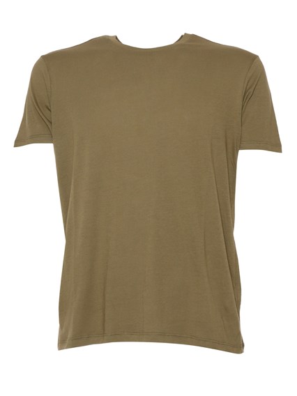 Filatures Du Lion Brown cotton t-shirt