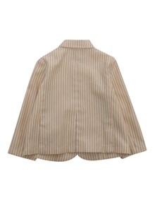 Emporio Armani Beige striped jacket