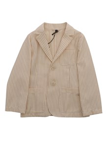 Emporio Armani Beige jacket with striped