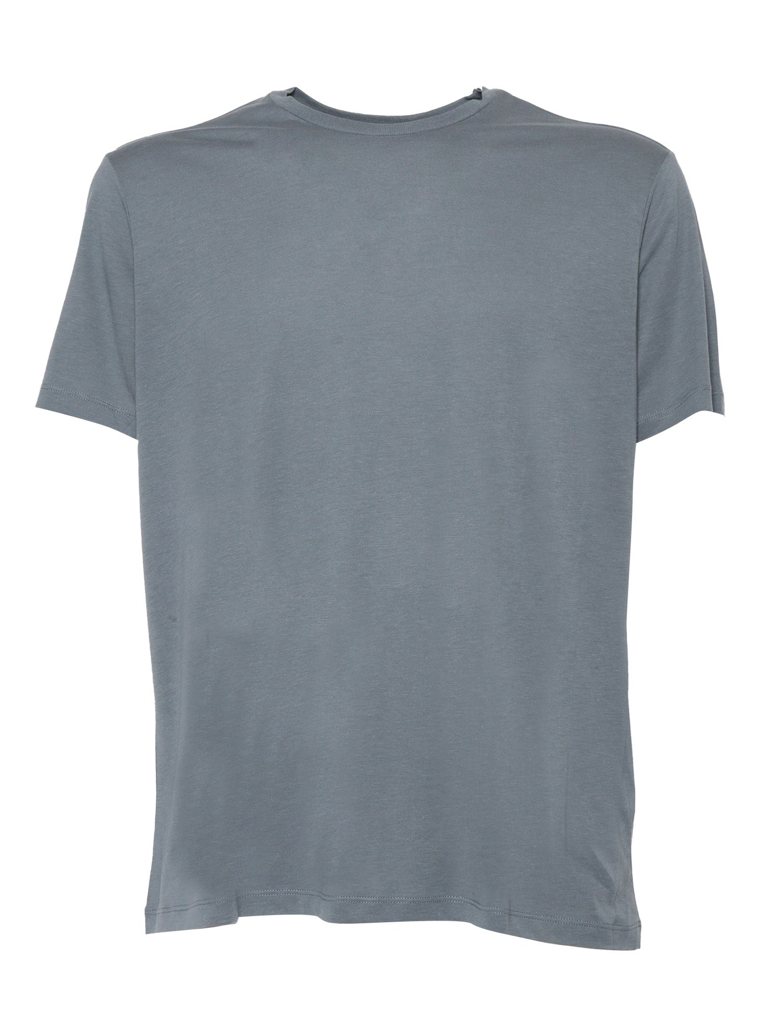 Shop Filatures Du Lion Gray T-shirt In Blue