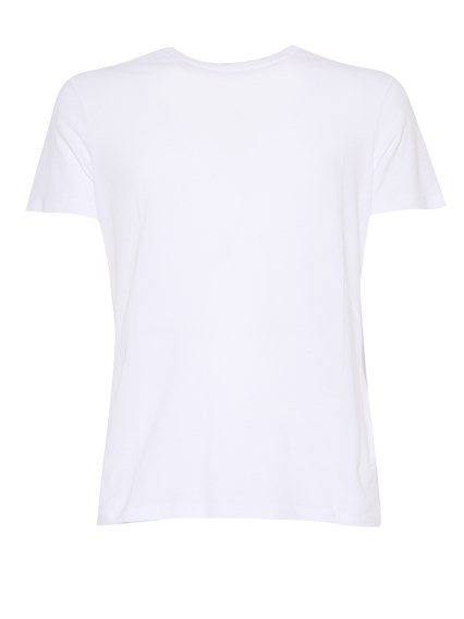Filatures Du Lion White cotton t-shirt