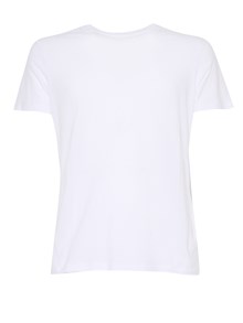 Filatures Du Lion White cotton t-shirt