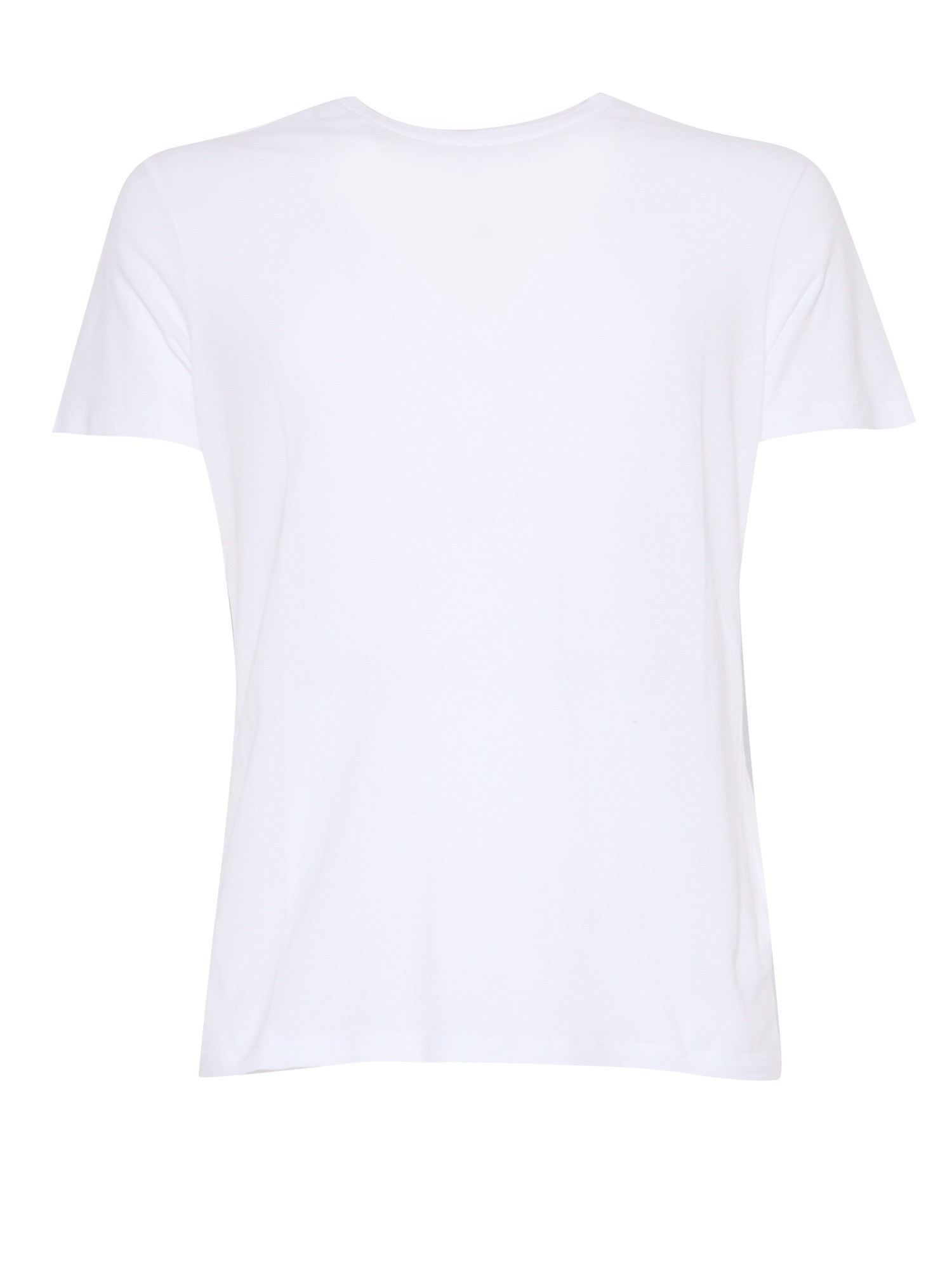 Filatures Du Lion White Cotton T-shirt
