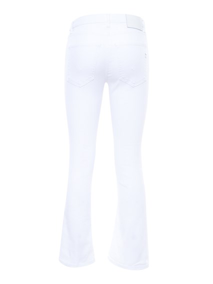 Dondup White flared jeans