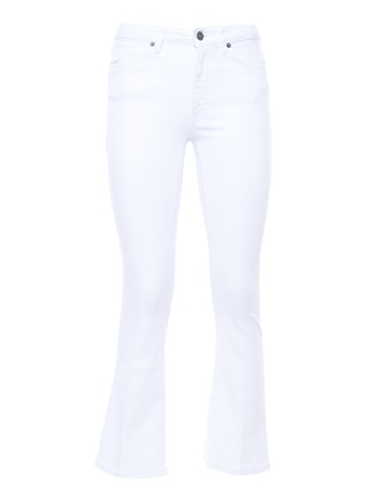 Dondup White flared jeans