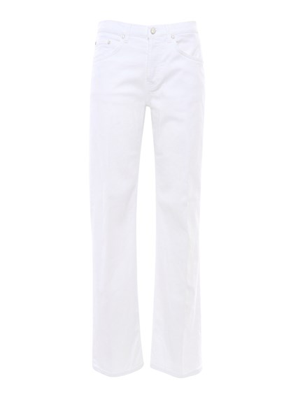 Dondup White flared jeans