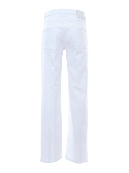 Dondup White flared jeans