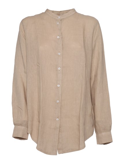 Fay Camicia beige in lino