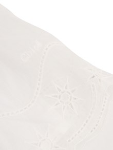 Chloé Off-white short-sleeved dress and culotte set