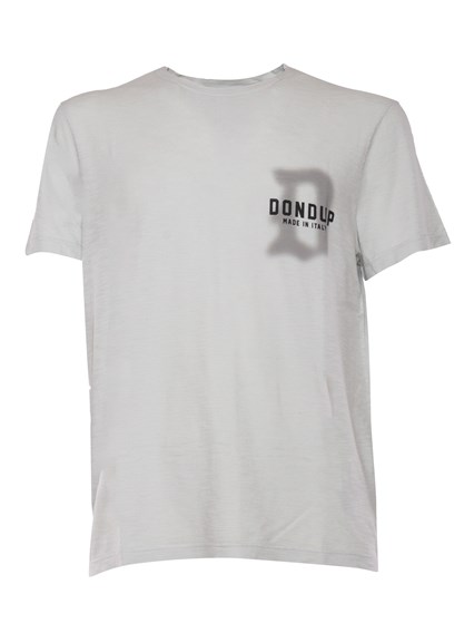 Dondup Gray T-shirt with logo