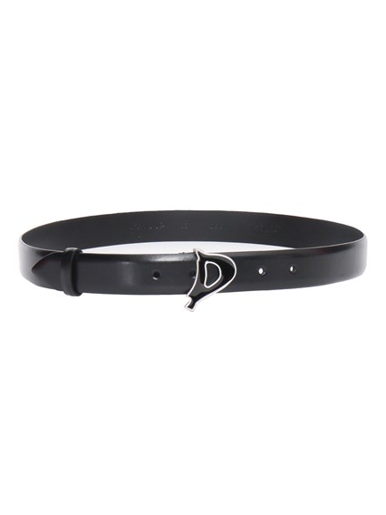 Dondup Black leather belt
