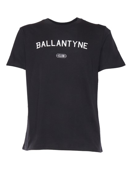 Ballantyne Black T-shirt with logo