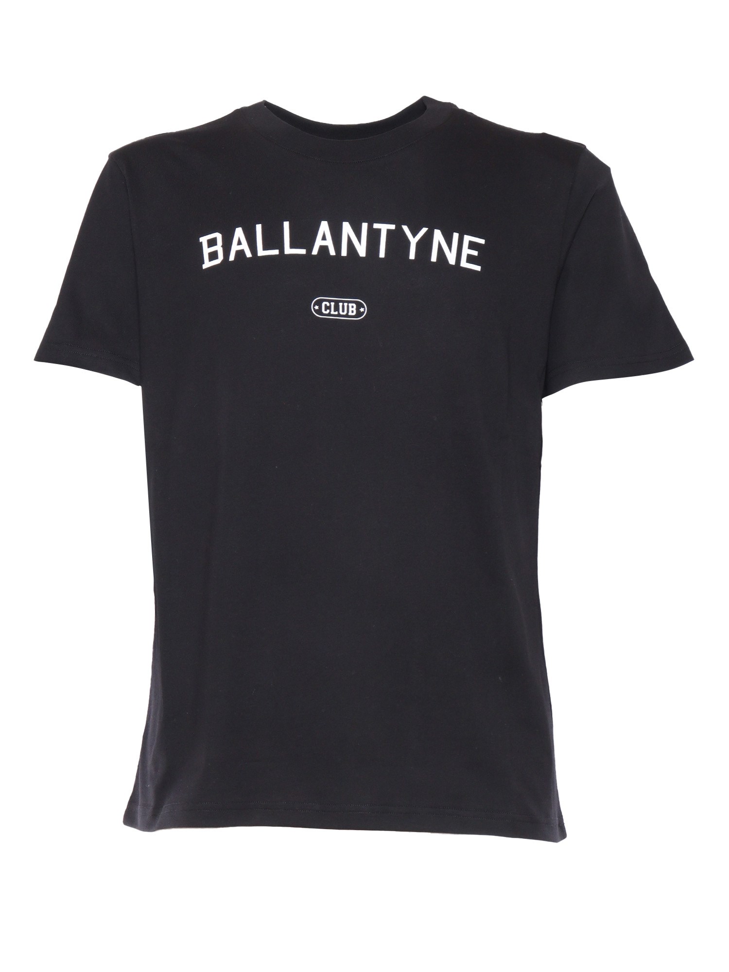 Ballantyne Black T-shirt With Logo In Black