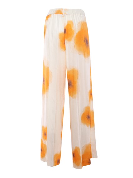 Ballantyne Linen and viscose blend trousers