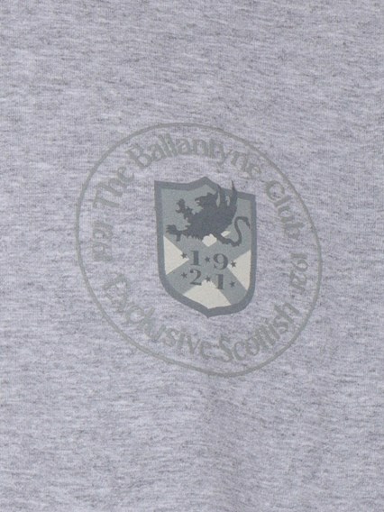 Ballantyne Gray t-shirt with logo