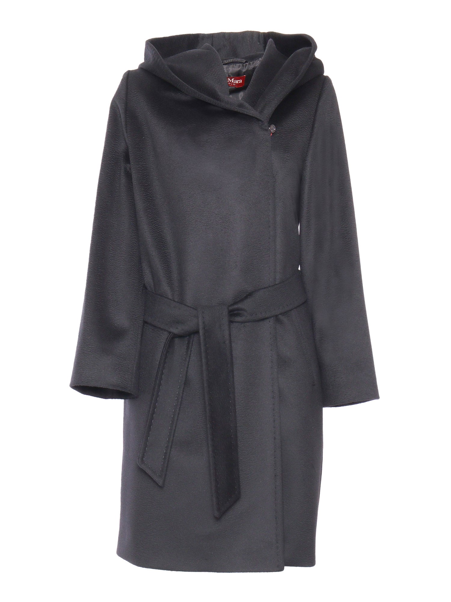 Shop Max Mara Newmang Black Coat