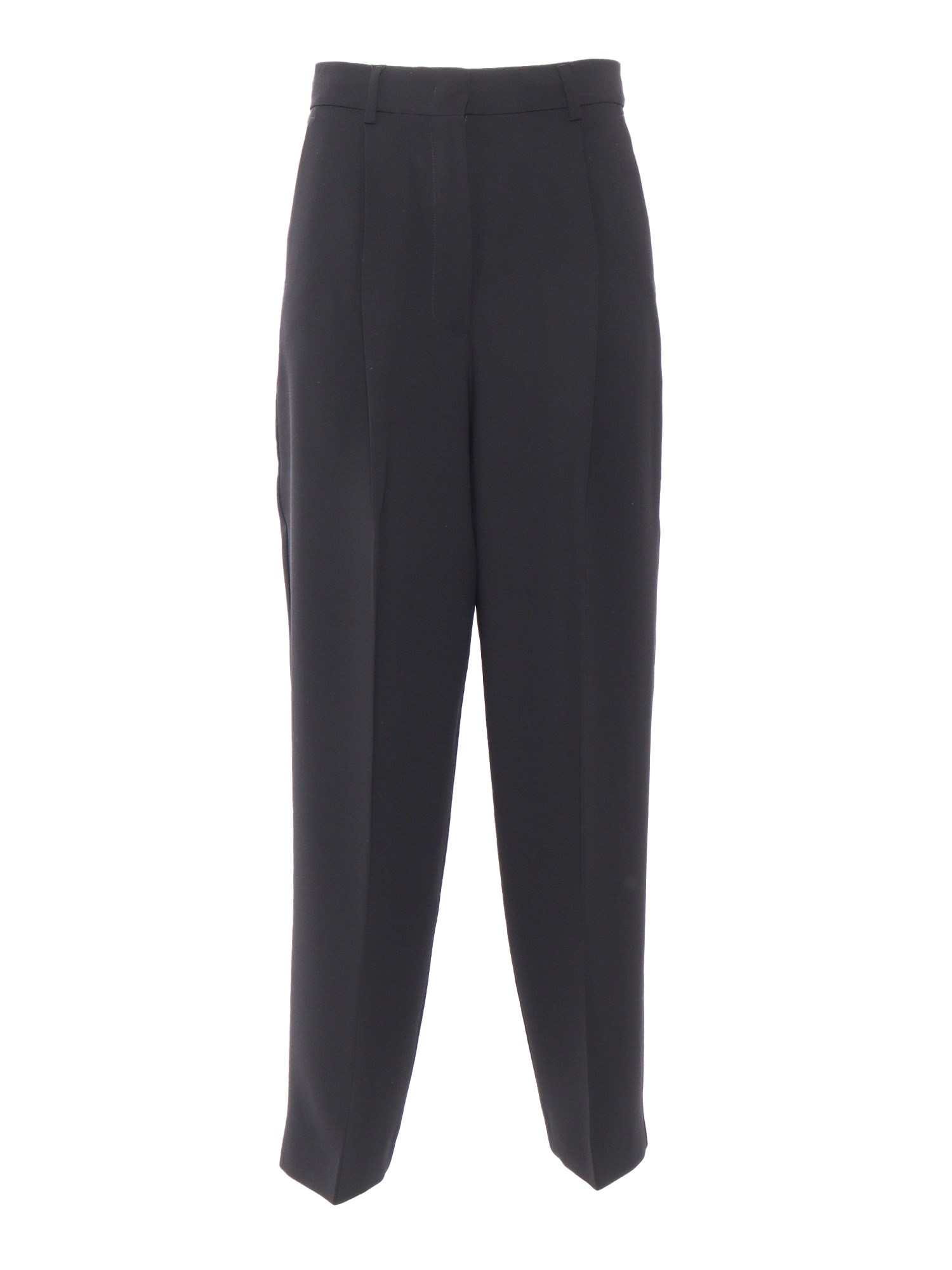 Max Mara Ronchi Black Long Trouser In Black