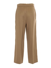 Max Mara Studio Burano camel long trousers