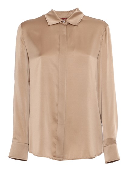 Max Mara Studio Baden Camel shirt
